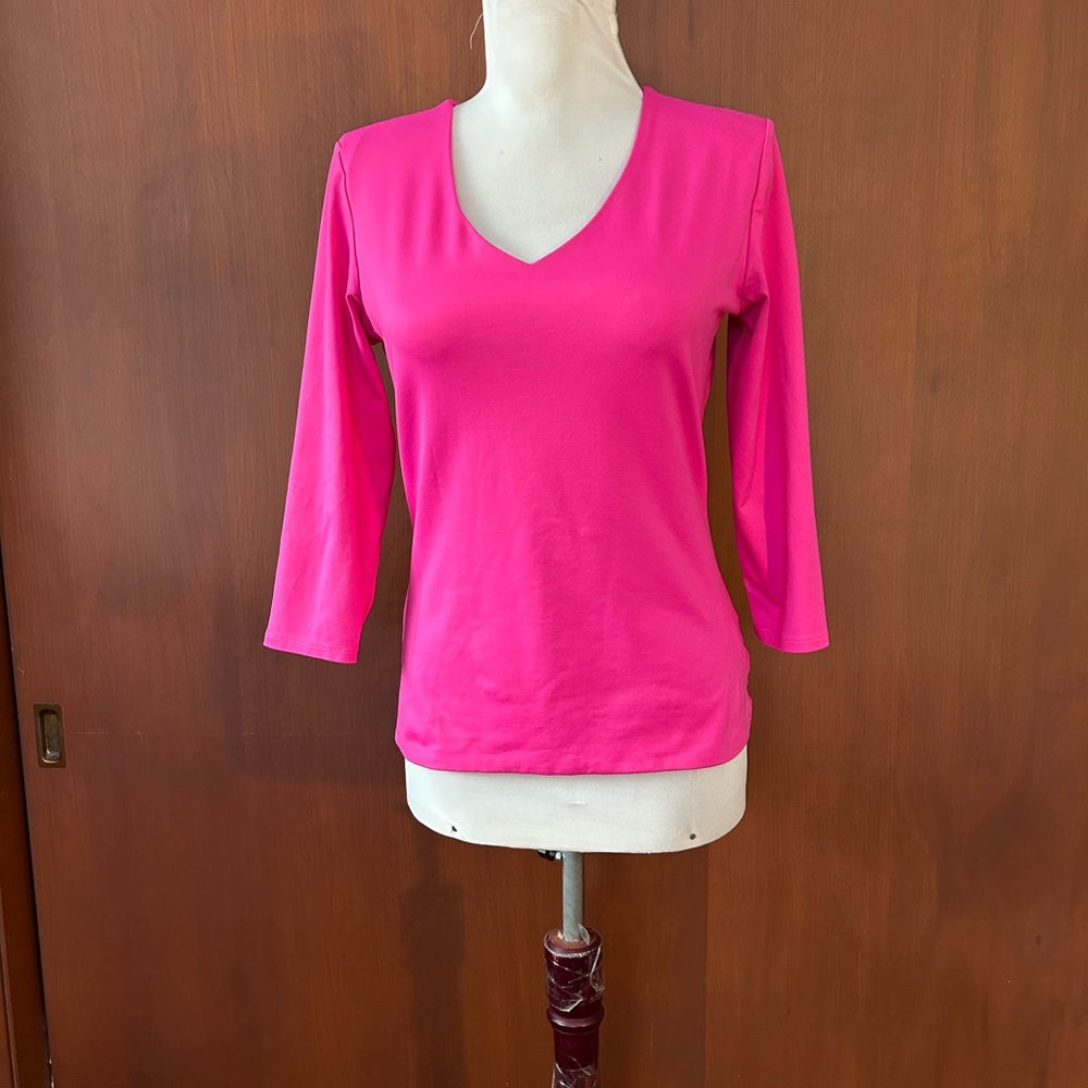 Judyp vibrant pink top